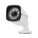 633W / A 3.6mm Lens 1500 TVL CCTV DVR Surveillance System IP66 Weatherproof Indoor Security Bullet Camera with 6 LED Array, Support Night Vision(White)