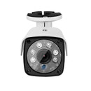 633W / A 3.6mm Lens 1500 TVL CCTV DVR Surveillance System IP66 Weatherproof Indoor Security Bullet Camera with 6 LED Array, Support Night Vision(White)