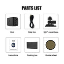 W20 1080P Household Smart Wifi Wireless Network Infrared Low Power Human Detection HD Camera(Black)