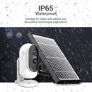 ESCAM G12 1080P Full HD Outdoor IP65 Waterproof Rechargeable Battery Solar Panel PIR Alarm WiFi Camera, Support Night Vision / TF Card / Two Way Audio