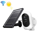 ESCAM G12 1080P Full HD Outdoor IP65 Waterproof Rechargeable Battery Solar Panel PIR Alarm WiFi Camera, Support Night Vision / TF Card / Two Way Audio