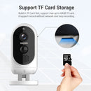 ESCAM G12 1080P Full HD Outdoor IP65 Waterproof Rechargeable Battery Solar Panel PIR Alarm WiFi Camera, Support Night Vision / TF Card / Two Way Audio