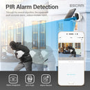 ESCAM G12 1080P Full HD Outdoor IP65 Waterproof Rechargeable Battery Solar Panel PIR Alarm WiFi Camera, Support Night Vision / TF Card / Two Way Audio