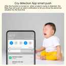 Original Xiaomi Youpin Xiaovv 1080P Wireless IP Camera Smart Home Security Video Surveillance Monitor for Kids / Baby, US Plug(White)