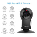 Anpwoo KP003 GM8135+SC1145 960P HD WiFi Mini IP Camera, Support Infrared Night Vision & TF Card(Max 64GB)(Black)