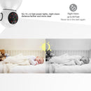 Anpwoo Snowman 1080P HD WiFi IP Camera, Support Motion Detection & Infrared Night Vision & TF Card(Max 64GB)(White)