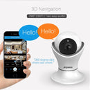 Anpwoo Hercules GM8135+SC2145 1080P HD WiFi IP Camera, Support Motion Detection & Infrared Night Vision & TF Card(Max 128GB)(White)