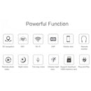 Anpwoo Warrior GM8135+SC2145 1080P HD WiFi IP Camera, Support Motion Detection & Infrared Night Vision & TF Card(Max 128GB)(White)
