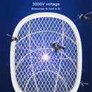 USB Safety Net Electronic Mosquito Killer Fly Swatter