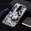Marble Pattern Soft TPU Case For Nokia 6.1 Plus (Nokia X6)(Grey)