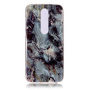 Marble Pattern Soft TPU Case For Nokia 6.1 Plus (Nokia X6)(Grey)