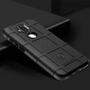 Shockproof Protector Cover Full Coverage Silicone Case for Nokia 8.1 / X7(Black)
