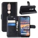 Litchi Texture Horizontal Flip Leather Case for Nokia 4.2, with Wallet & Holder & Card Slots (Black)