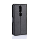 Litchi Texture Horizontal Flip Leather Case for Nokia 4.2, with Wallet & Holder & Card Slots (Black)