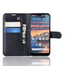 Litchi Texture Horizontal Flip Leather Case for Nokia 4.2, with Wallet & Holder & Card Slots (Black)