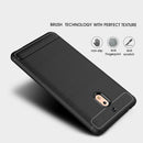 Brushed Texture Carbon Fiber Shockproof TPU Case for Nokia 2.1 (Grey)