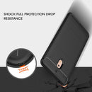 Brushed Texture Carbon Fiber Shockproof TPU Case for Nokia 2.1 (Grey)