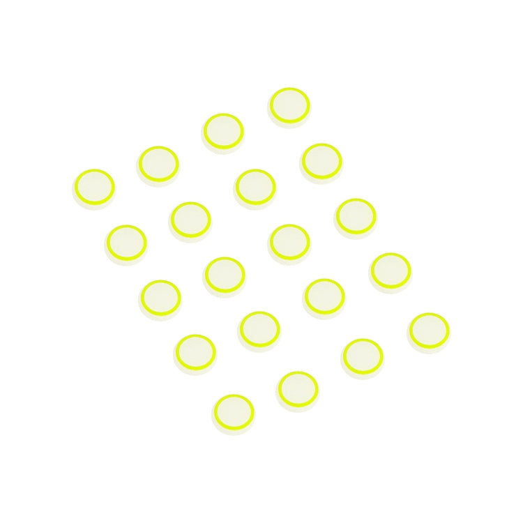 20 PCS Luminous Silicone Protective Cover for PS4 / PS3 / PS2 / XBOX360 / XBOXONE / WIIU Gamepad Joystick(Green)