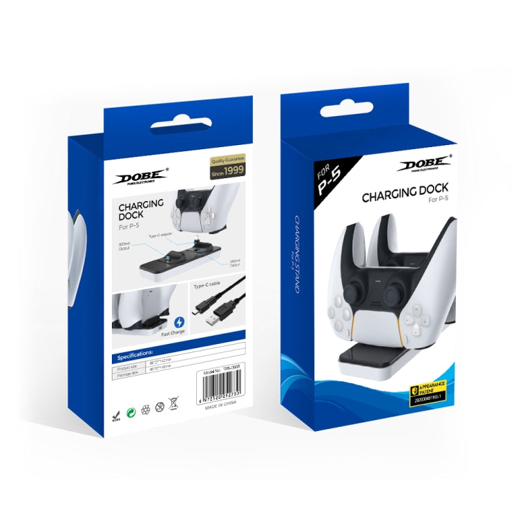DOBE TP5-0505 Game Controller Gamepad Dual Port Charging Dock For PS5