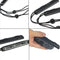 1 Pair Wrist Rope Lanyard Games Accessories for Nintendo Switch Joy-Con(Black)