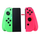 Left and Right Wireless Bluetooth Game Controller Gamepad for Switch Joy-Con(Green+Red)