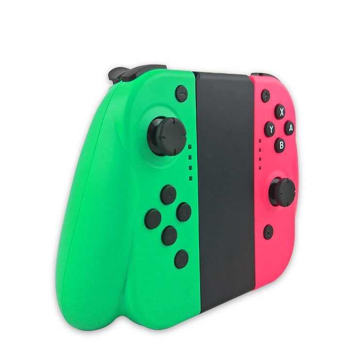 Left and Right Wireless Bluetooth Game Controller Gamepad for Switch Joy-Con(Green+Red)