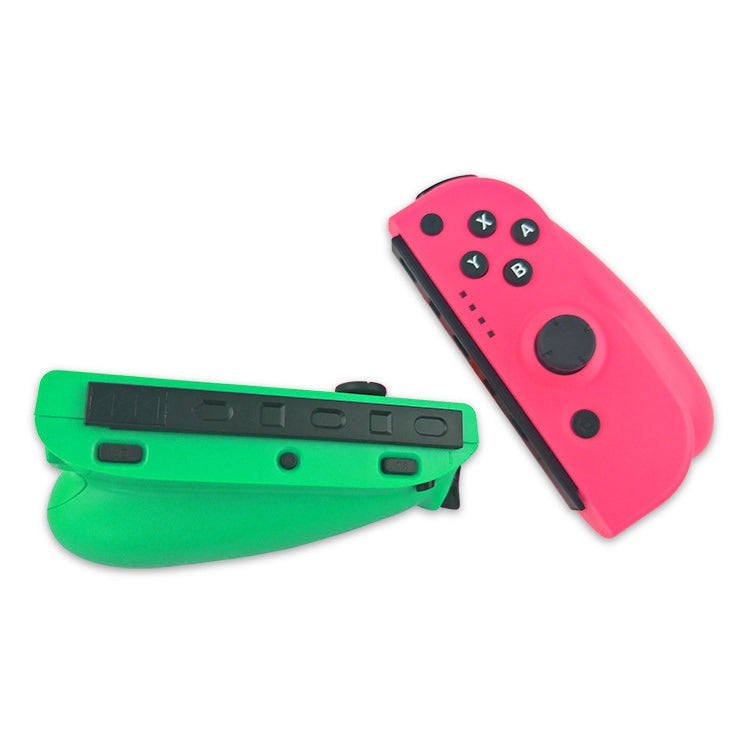 Left and Right Wireless Bluetooth Game Controller Gamepad for Switch Joy-Con(Green+Red)