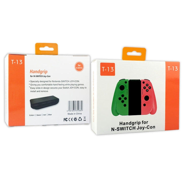 Left and Right Wireless Bluetooth Game Controller Gamepad for Switch Joy-Con(Green+Red)