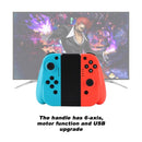 Left and Right Wireless Bluetooth Game Controller Gamepad for Switch Joy-Con(Blue + Red)