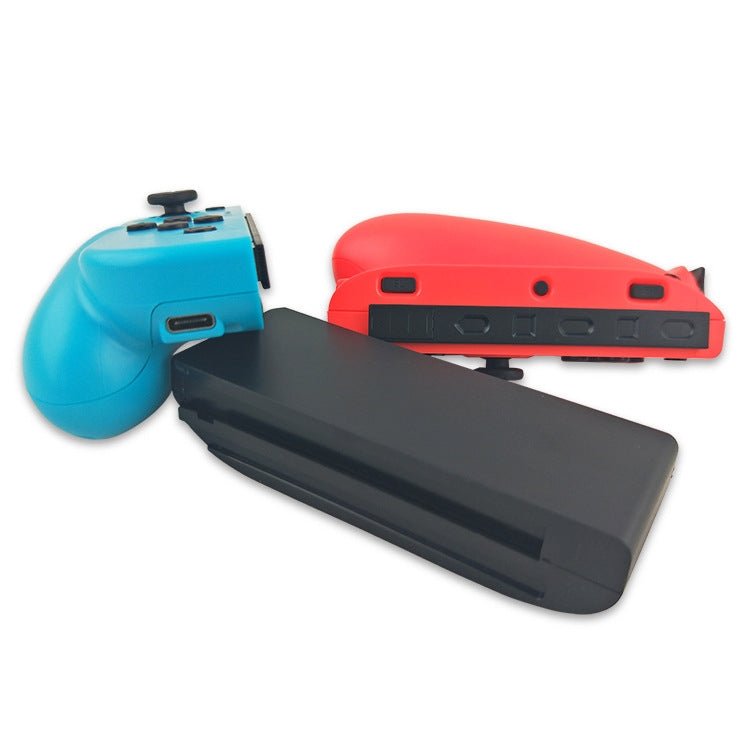 Left and Right Wireless Bluetooth Game Controller Gamepad for Switch Joy-Con(Blue + Red)
