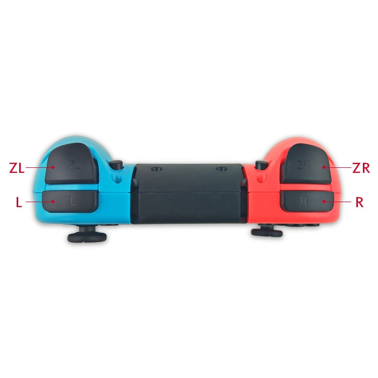 Left and Right Wireless Bluetooth Game Controller Gamepad for Switch Joy-Con(Blue + Red)