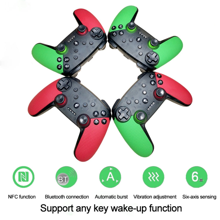 Wireless Game Controller Gamepad for Switch Pro, Support Any Key Wake Up & NFC Function