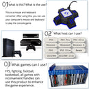 MKX401 For Switch / Xbox / PS4 / PS3 Gaming Controllor Gamepad Keyboard Mouse Adapter Converter