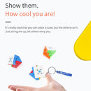 GAN330 Cube Keychain Puzzle Profissional Cube Educational Toy, Size:3x3x3cm