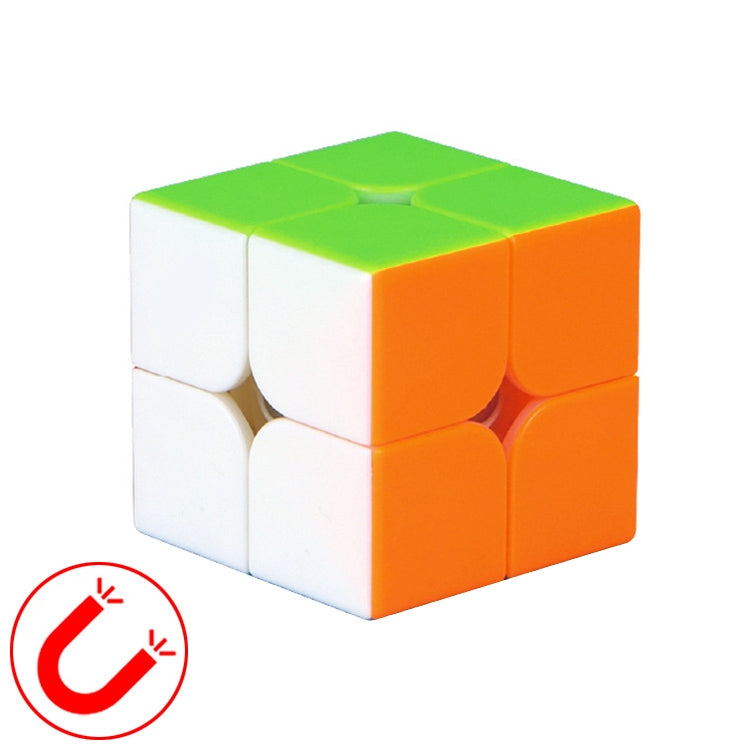 Moyu QIYI M Series Magnetic Speed Magic Cube Two Layers Cube Puzzle Toys (Colour)
