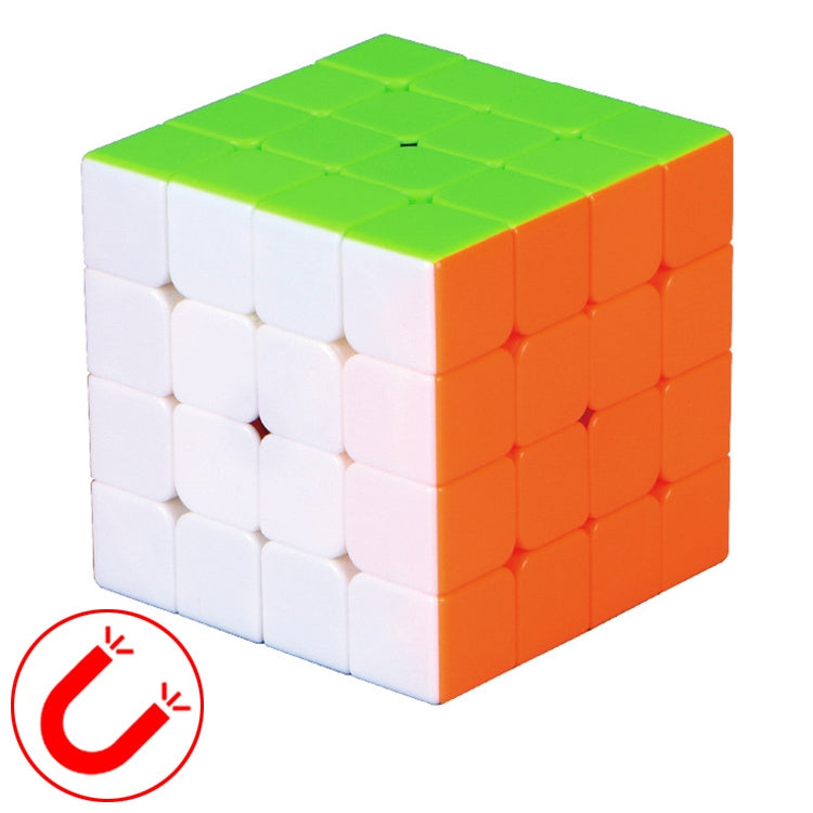 Moyu QIYI M Series Magnetic Speed Magic Cube Four Layers Cube Puzzle Toys (Colour)