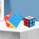 Moyu Mr. M Series Magnetic Cube Twisty Puzzle Toy Three Layers Cube Puzzle Toys (Black)
