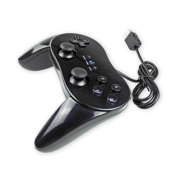 Classic Wired Game Controller Gaming Remote For Nintendo Wii(Black)