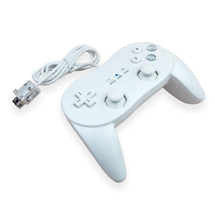 Classic Wired Game Controller Gaming Remote For Nintendo Wii(White)