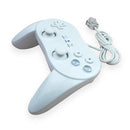 Classic Wired Game Controller Gaming Remote For Nintendo Wii(White)