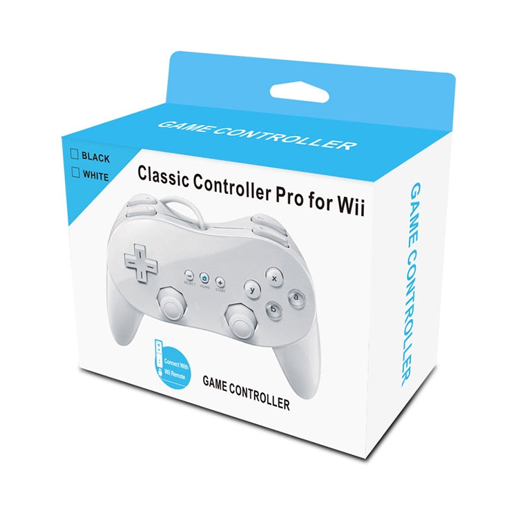 Classic Wired Game Controller Gaming Remote For Nintendo Wii(White)