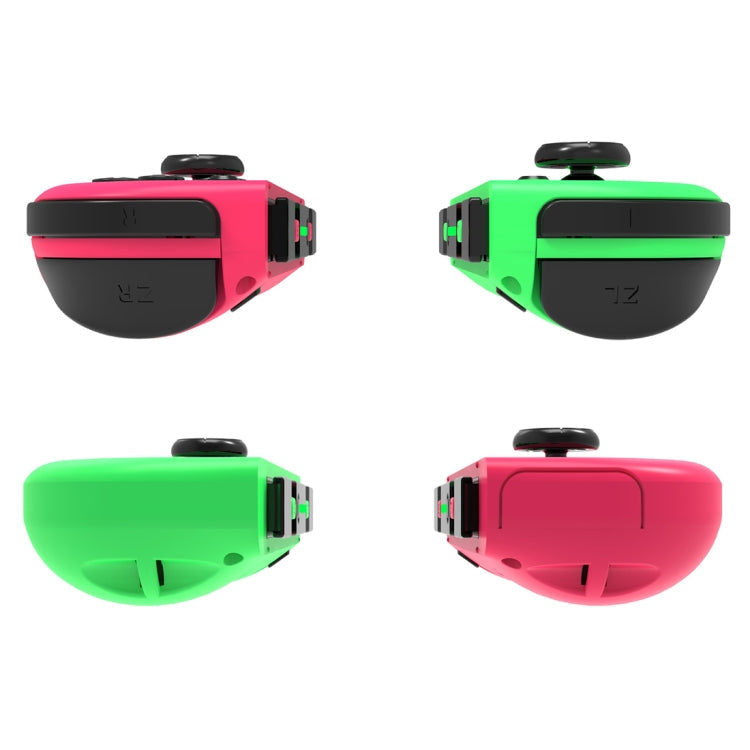 SP-5088ZJ For Switch Joy-con Left and Right Wireless Bluetooth GamePad Game Handle Controller(Pink Green)