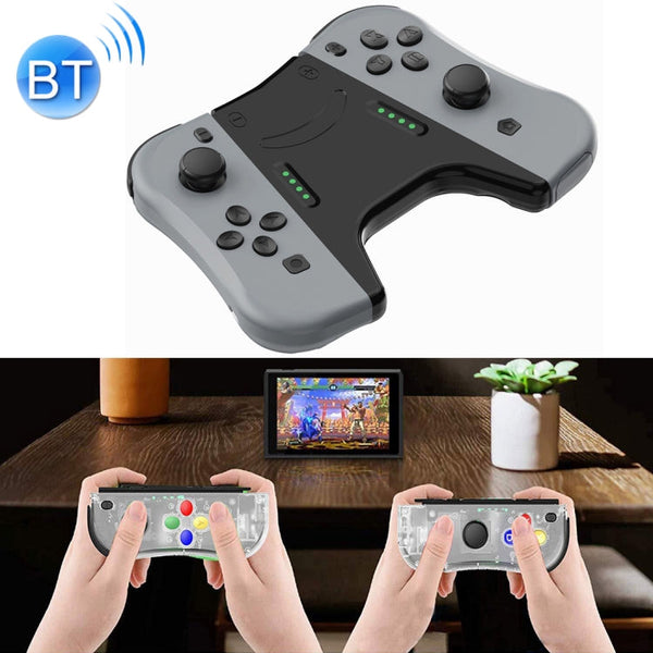 SP-5088ZJ For Switch Joy-con Left and Right Wireless Bluetooth GamePad Game Handle Controller(Grey)