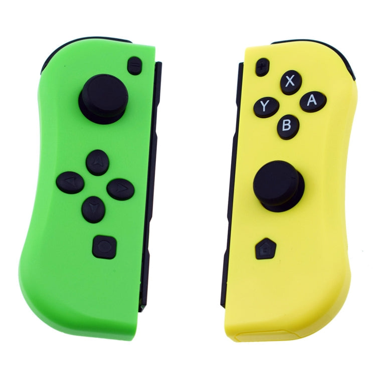 SP-5088ZJ For Switch Joy-con Left and Right Wireless Bluetooth GamePad Game Handle Controller(Yellow+Green)