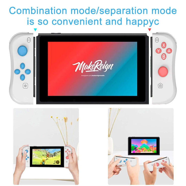 SP-5088ZJ For Switch Joy-con Left and Right Wireless Bluetooth GamePad Game Handle Controller(Yellow+Green)