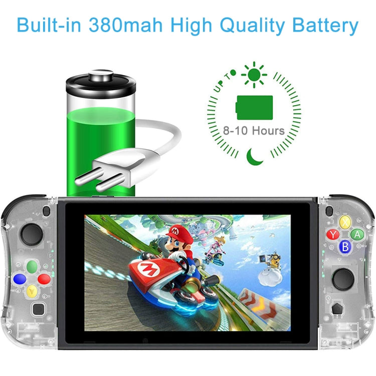 SP-5088ZJ For Switch Joy-con Left and Right Wireless Bluetooth GamePad Game Handle Controller(Yellow)