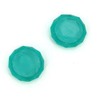 2 PCS Diamond Texture Games Grip Caps for PS5(Green)