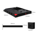 IPEGA PG-SW036 For Nintendo Switch Joy-Con Pro Multi-function Charging Cooling Base Handle Charging Base with Indicator NS Disc Earphone Storage Rack(White)