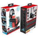 IPEGA PG-SW036 For Nintendo Switch Joy-Con Pro Multi-function Charging Cooling Base Handle Charging Base with Indicator NS Disc Earphone Storage Rack(White)