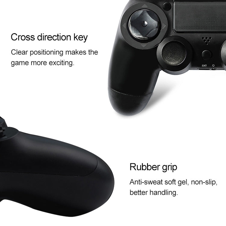 For PS4 Wireless Bluetooth Game Controller Gamepad with Light, EU Version(Bronze)